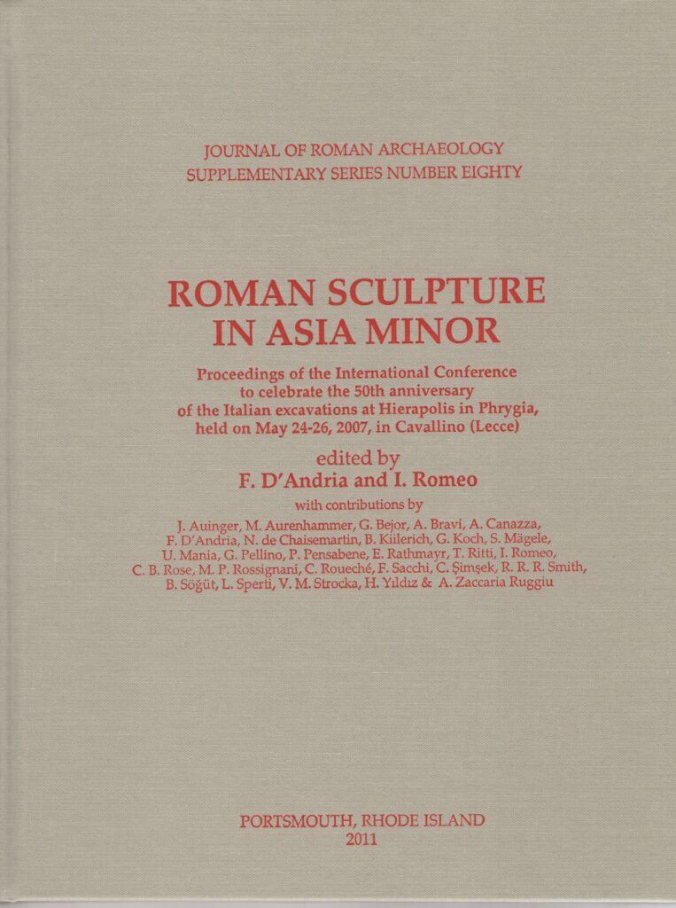 Supplement 80 – Journal of Roman Archaeology