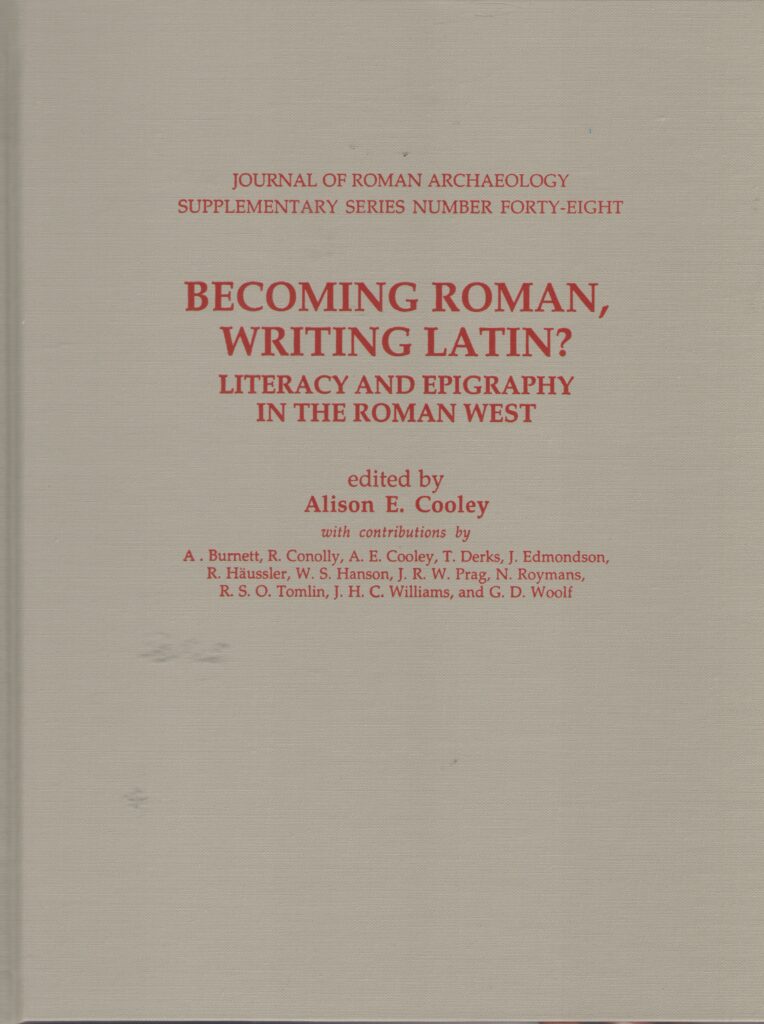Supplement 48 Journal Of Roman Archaeology